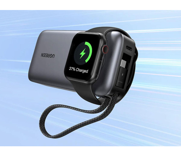 UGREEN Powerbank 10000mAh PB527 30W oraz ładowarka do Apple Watch - 1488866 - zdjęcie 4